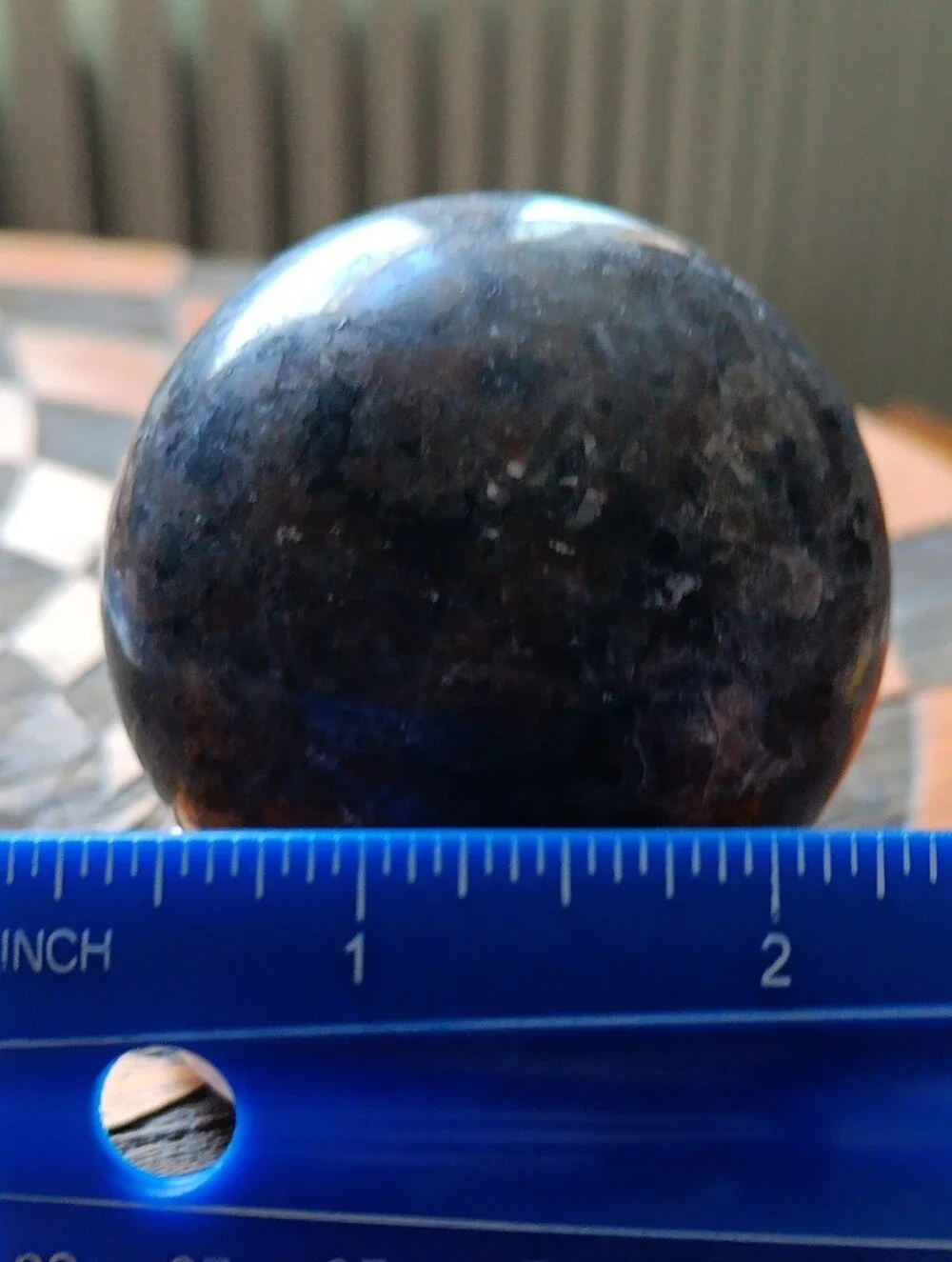 Polished Yooperlite Crystal Sphere